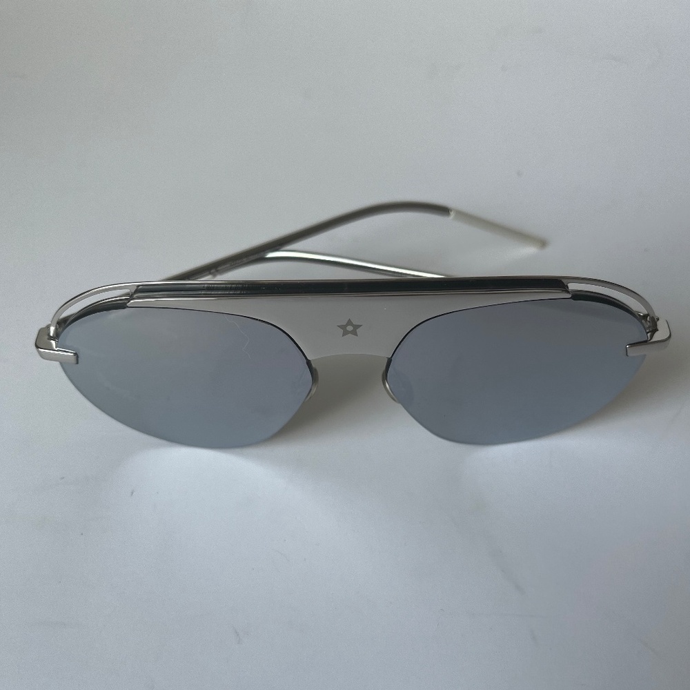 Dior Dio(r)evolution2 J5GQV Silver Grey Aviator Pilot Mirror Sunglasess - Picture 6 of 15